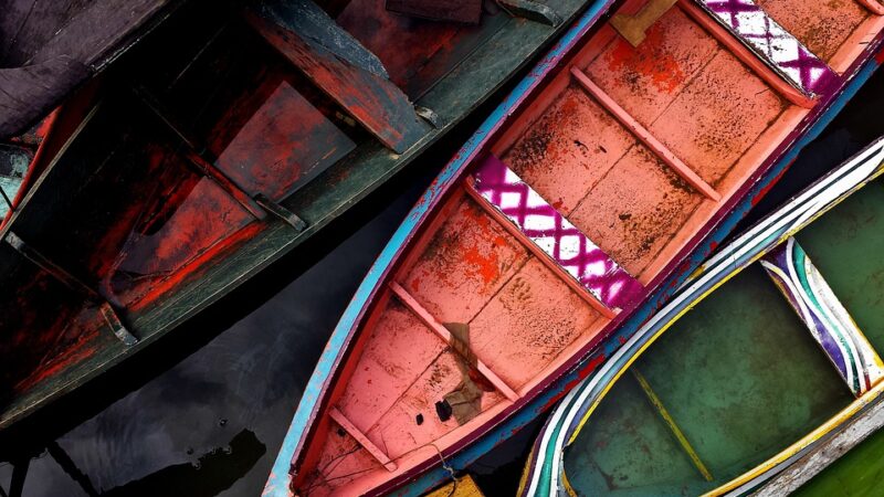 colourful-boats