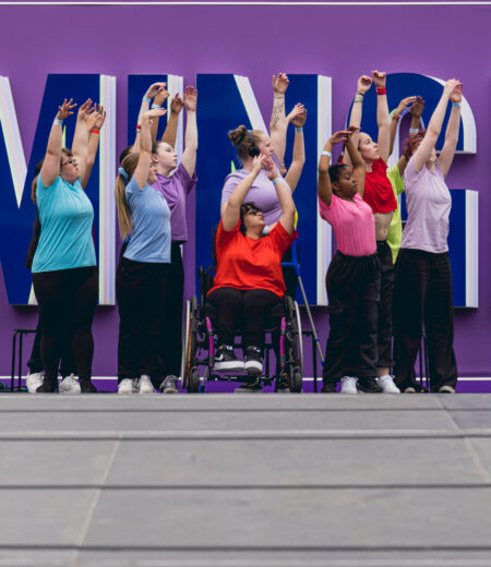 Future Shift Youth Company performing at Birmingham Festival 23