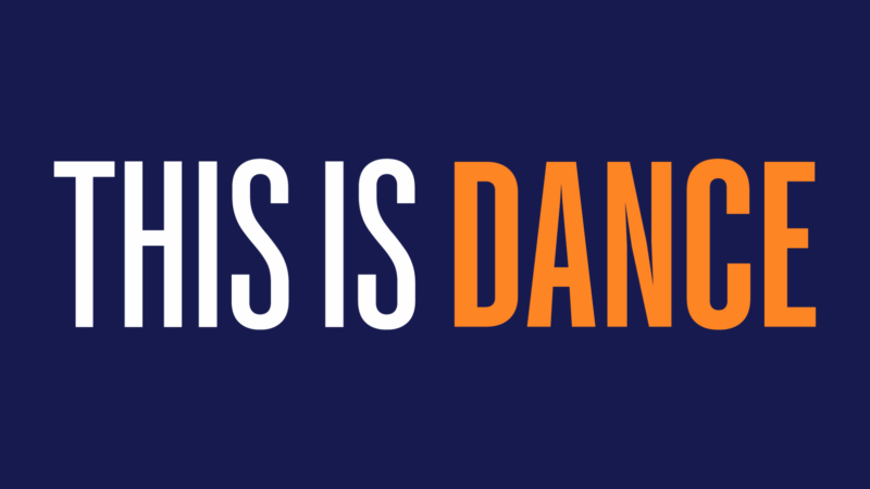 This Is Dance Website Header Image