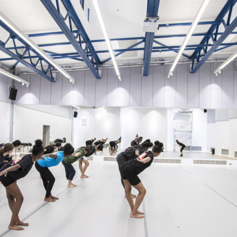 Dance Hub Studio with dancers